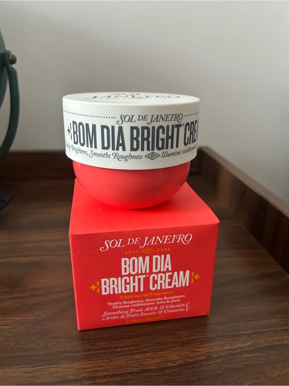Brand new, full sized Sol de Janeiro Bom Dia Bright Cream